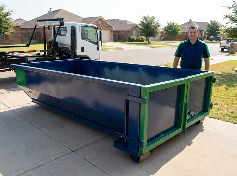 10-Yard Dumpster Rental in Midland, TX